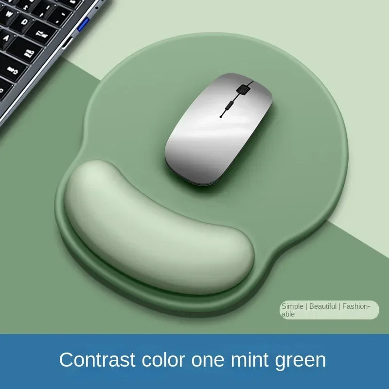 ErgoGlow Gradient Mouse Pad – Soft Wrist Support Non-Slip Silicone Desk Mat