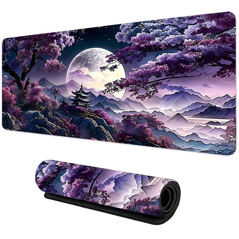 Moonlight Aura XL Desk Mat – Aesthetic Gaming Mouse Pad