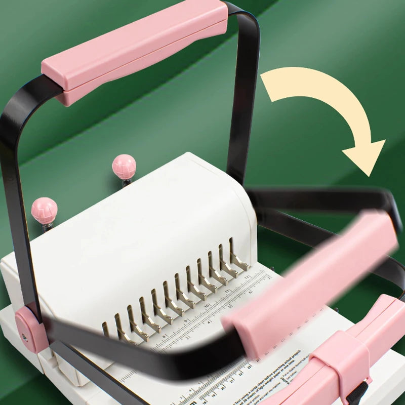 WireBind 2:1 Double Wire Binding Machine – 20-Page Single-Pass Punch