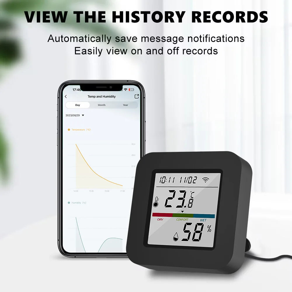 Tuya Smart Universal IR Remote – WiFi, Temperature & Humidity Sensor