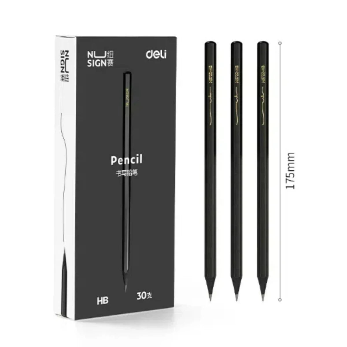 ClassicHB 10-Pack 2B/HB Wooden Pencils – Standard Writing & Sketching Pencils