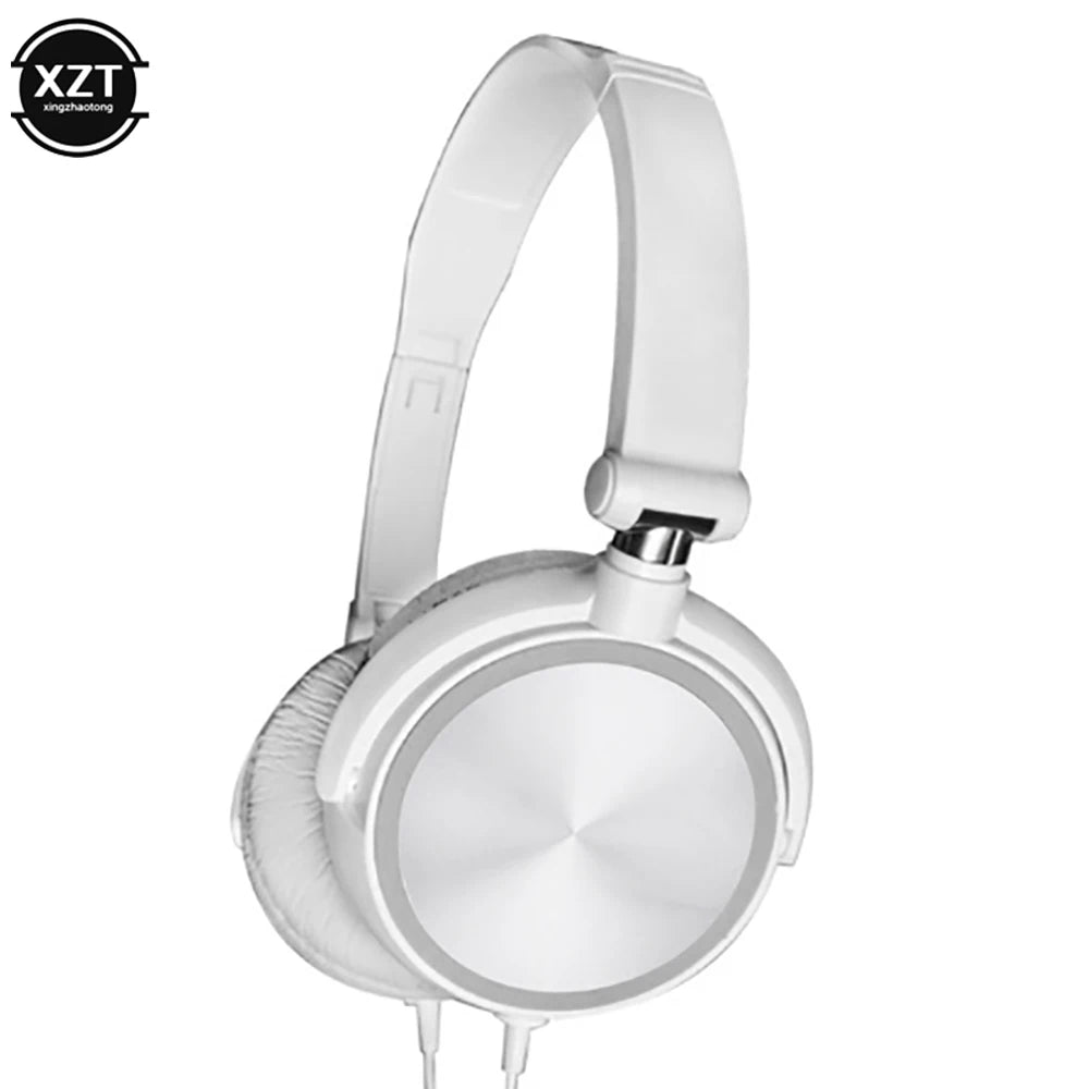 Wired Headphones Over Ear Headsets HD Sound Bass HiFi Sound Music Stereo