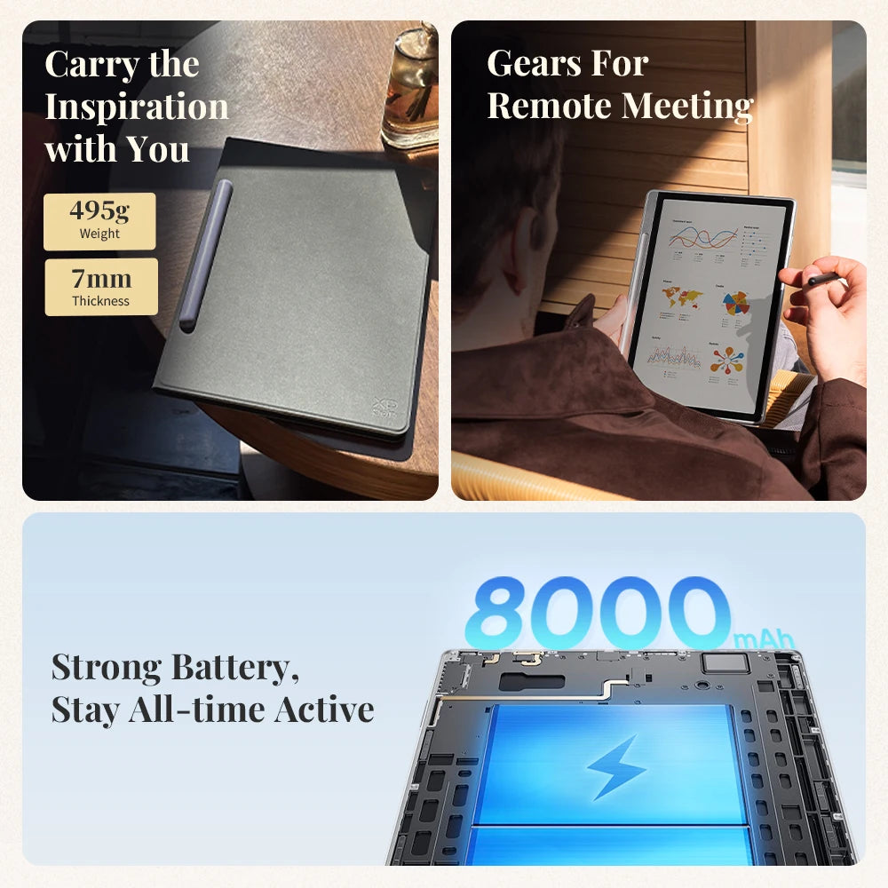 XPPen Magic Note Pad – Android 14 Graphic Tablet, E-Ink & E-Book Reader