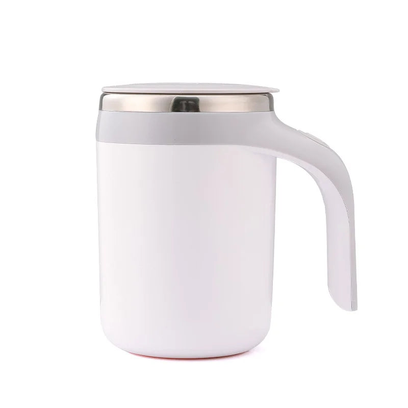 Self-Stirring Coffee Mug – Rechargeable Electric Mixing Cup (No Spoon Needed)