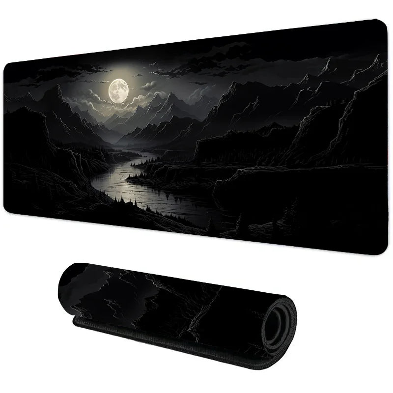 Moonlight Aura XL Desk Mat – Aesthetic Gaming Mouse Pad