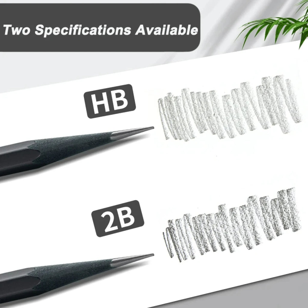 ClassicHB 10-Pack 2B/HB Wooden Pencils – Standard Writing & Sketching Pencils