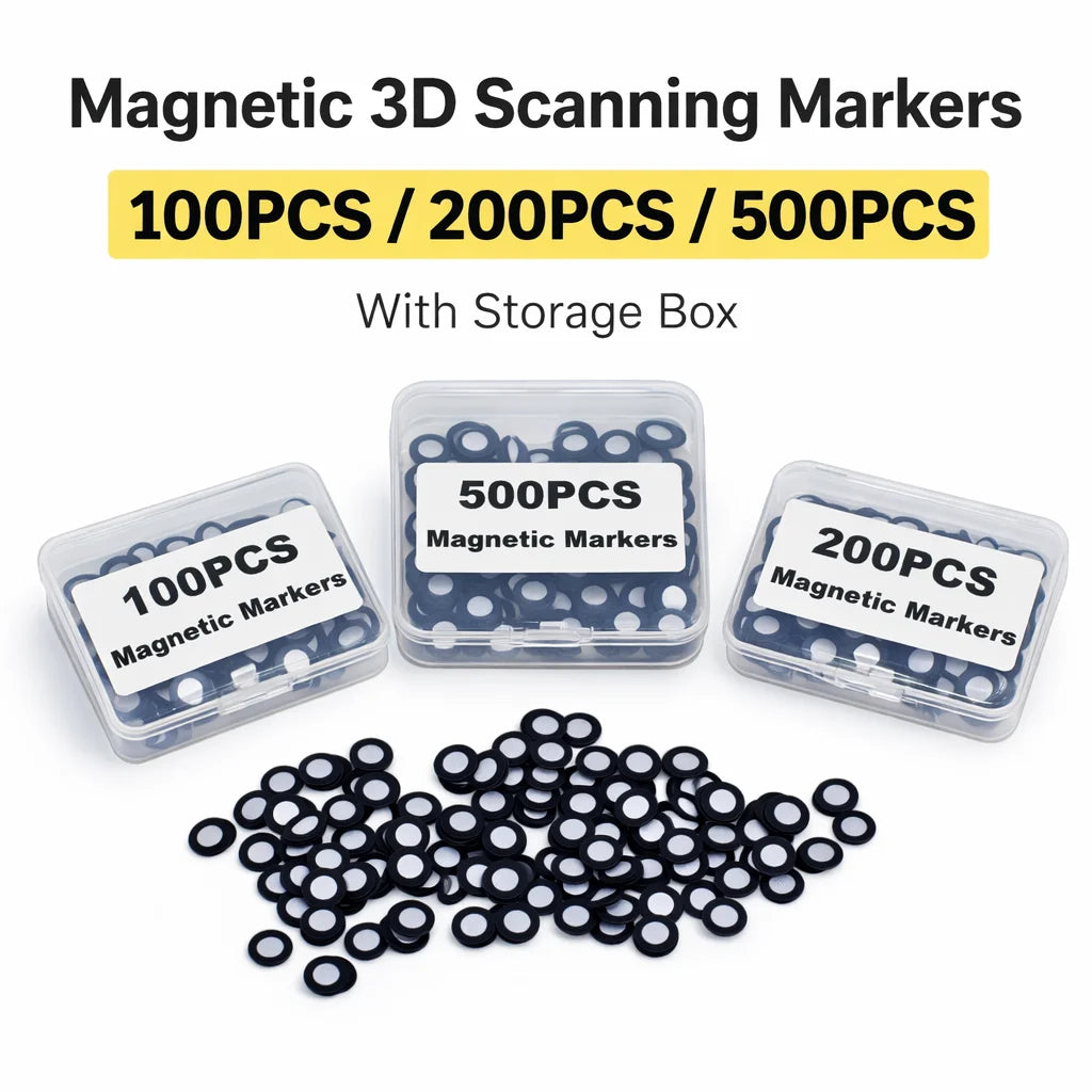 3D Magnetic Tracking Dots – Scanner Reference Point Markers 6mm / 10mm (100/200/500pcs)