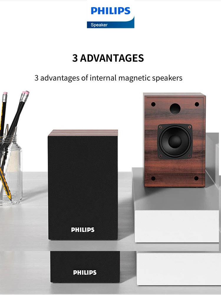 Philips SoundGo SPA20 – Portable Bluetooth Speaker with Deep Bass & HiFi Stere