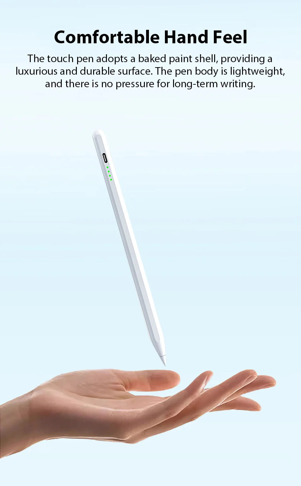 For Apple Pencil For iPad A16 Pro 13 11th M5 M4 12.9 Air 11 M3 M2 5 4 3 Stylus Pen 10 9 10th 9th Generation Mini 7 6 Touch Pens