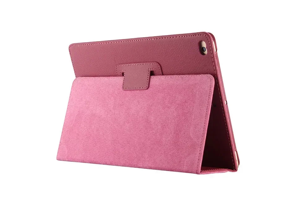 Luxury Leather Stand iPad Case – Fits iPad Air, Pro, Mini & iPad 3rd–11th Gen (9.7"–13")