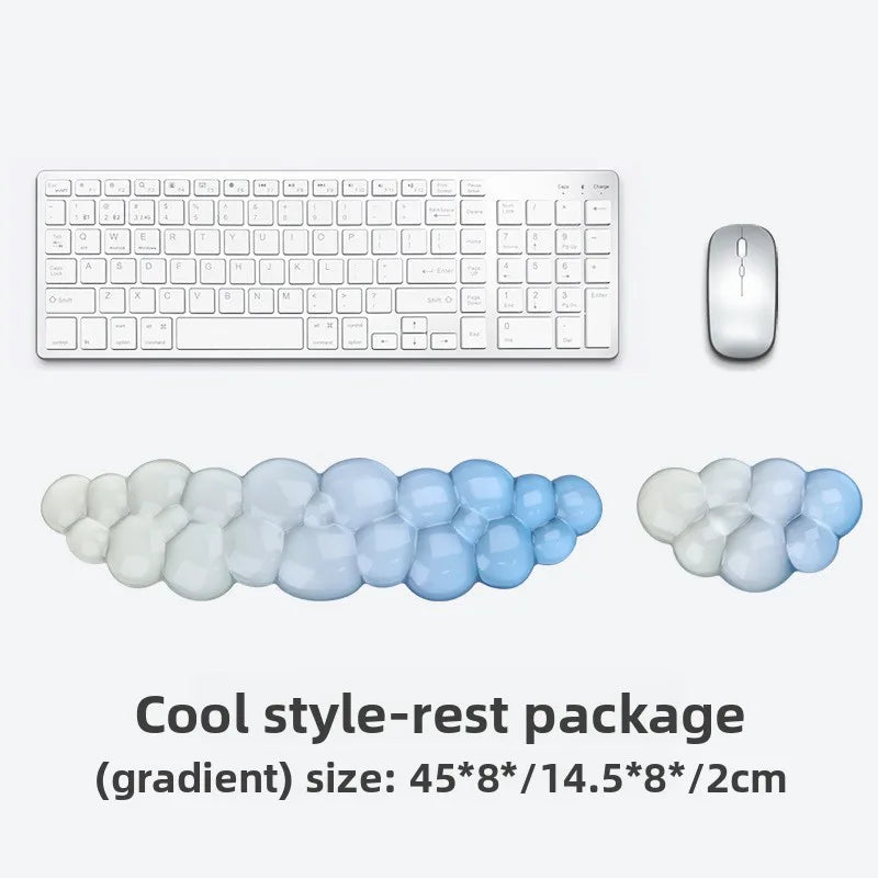 CloudComfort Rest – Ergonomic Wrist Pad for Keyboard & Mouse | Pain Relief Support