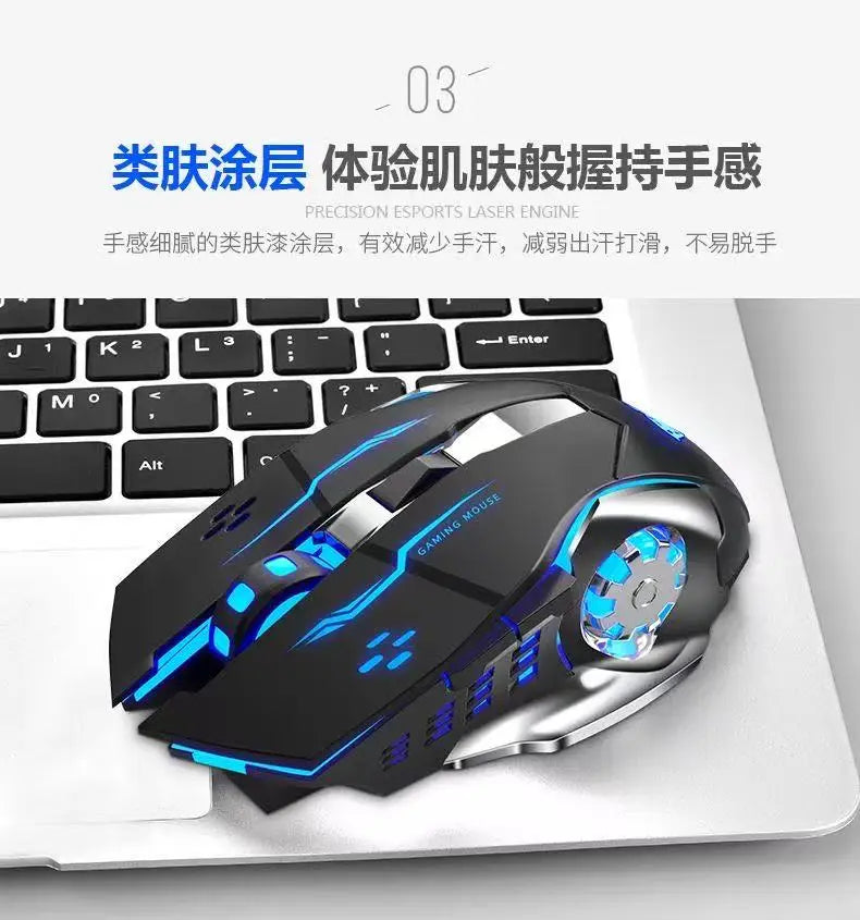 ViperWave Pro – 2.4G Wireless Rechargeable Gaming Mouse | E-Sports Grade Precision