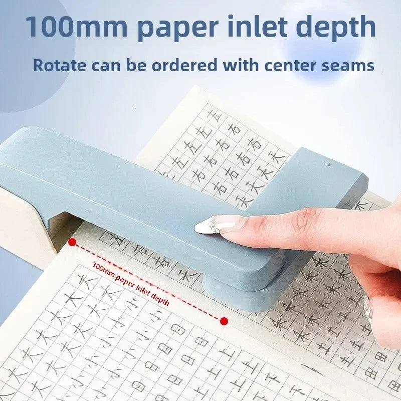 SpinStaple 360° Rotatable Stapler with Built-In Staple Remover