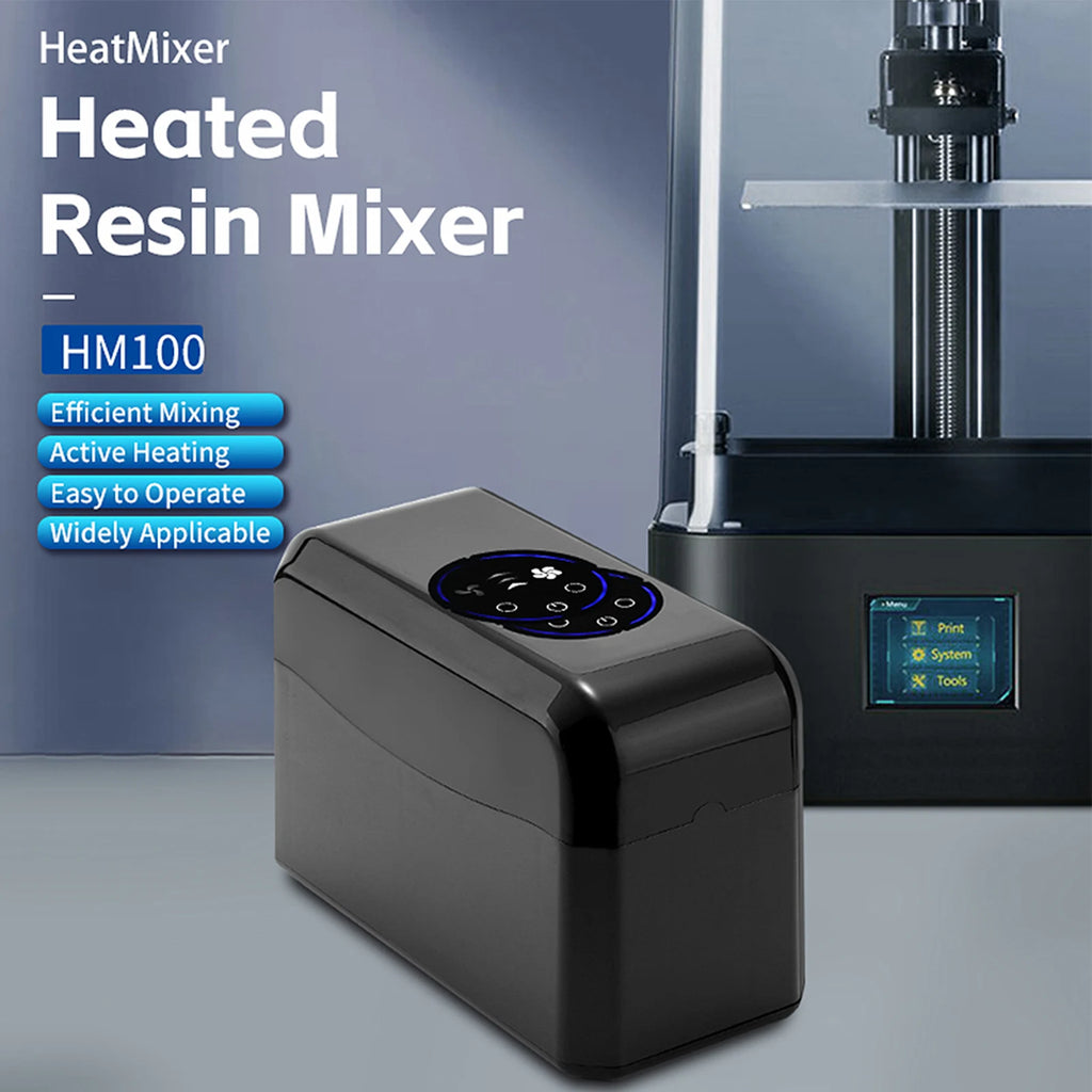 3D Resin Heater & UV Curing Mixer – 40°/50° Heating with Bidirectional Rotation