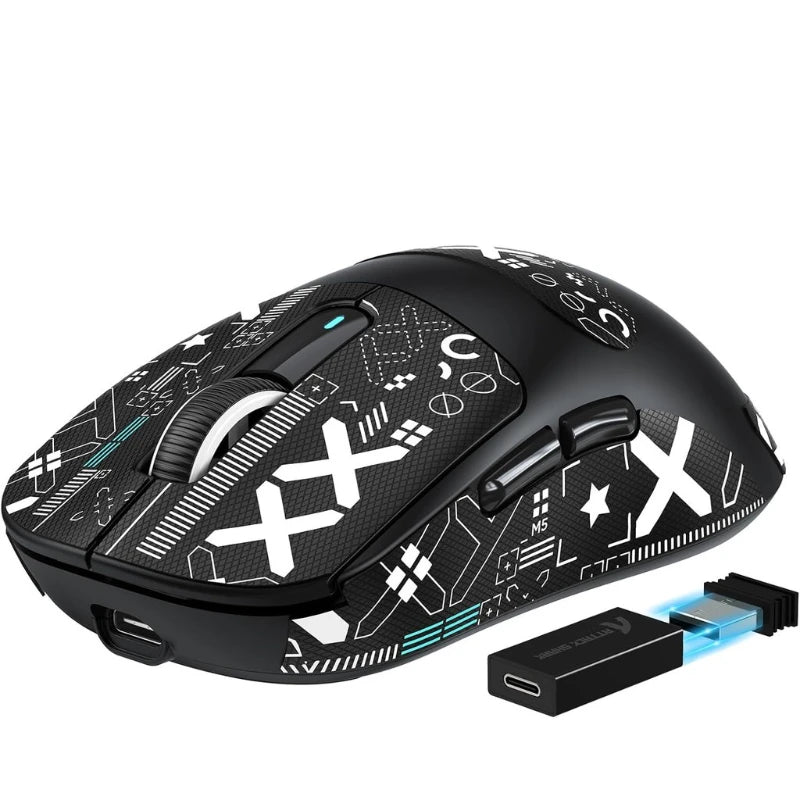 Attack Shark X3 Pro Wireless Gaming Mouse – PAW3395, 26000 DPI Tri-Mode Macro