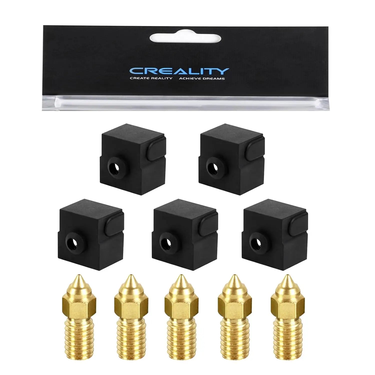 Creality Ender 3 V3 SE Silicone Sock & High-Speed M6 Nozzle Kit