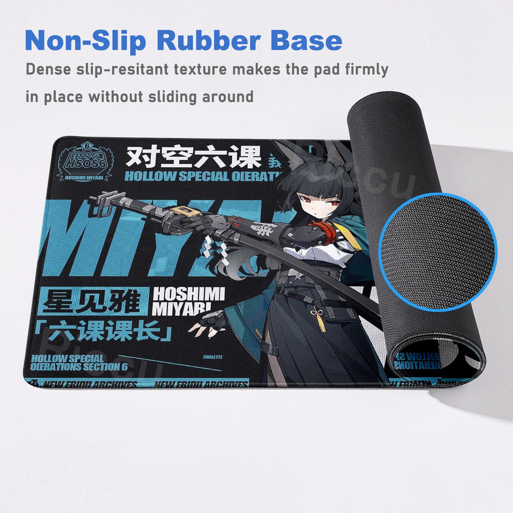 Zenless Zone Zero XXL Gaming Desk Mat – Anime Character Extended Mouse Pad (ZZZ Series)