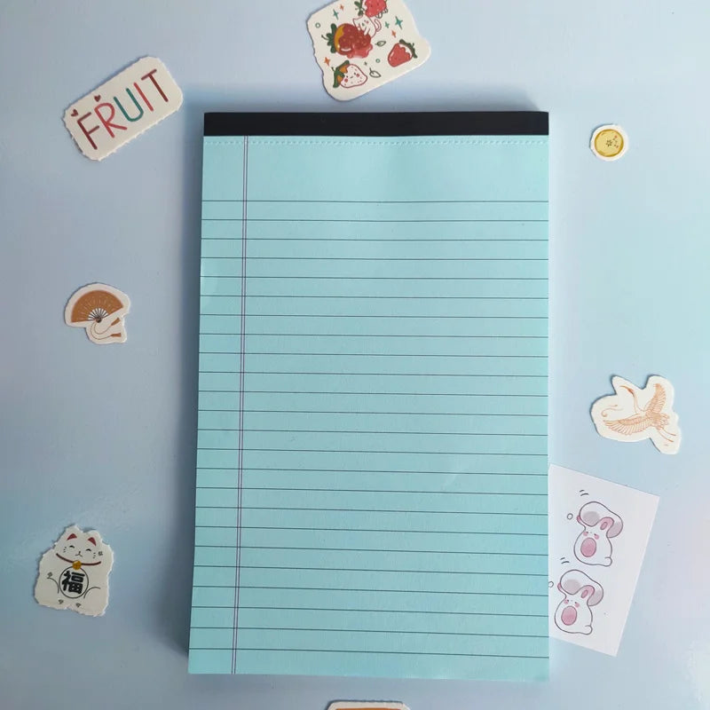 TearPad A5 Lined Tearable Memo Notebook – Portable Sticky Notes Book