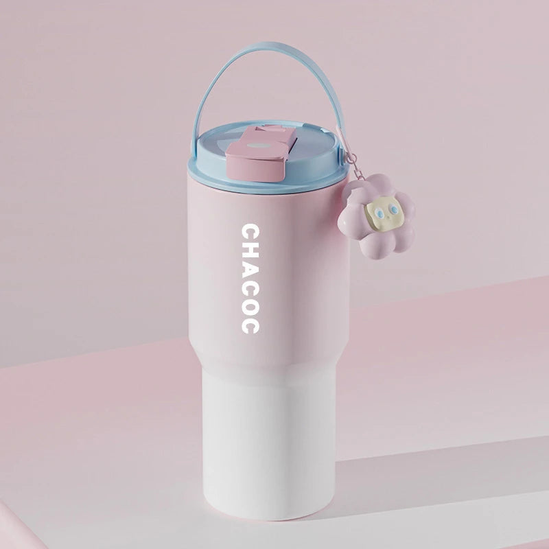 AdventureSip Stainless Steel Tumbler with Straw – 20oz / 30oz, Sport & Travel