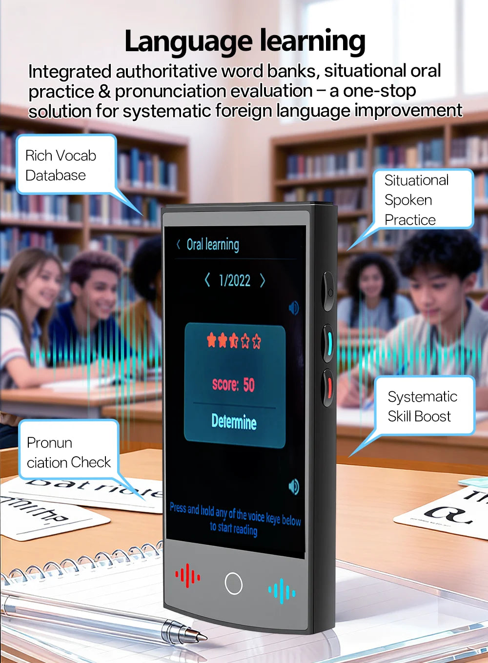 TravelTalk T26 AI Translator – 160 Languages, ChatGPT, Real-Time Business Translation