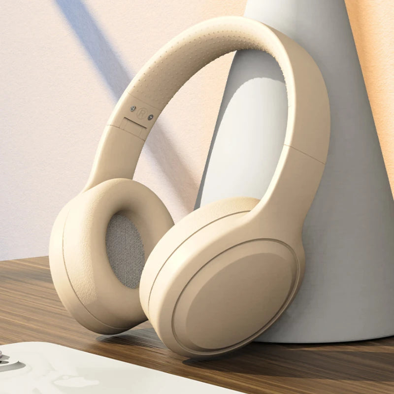 AirBass Pro Wireless Bluetooth Over-Ear Headphones – HiFi Stereo, Noise Reduction & Mic