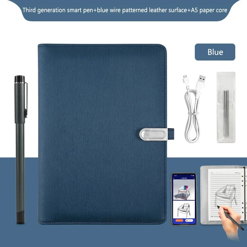 Smart Digital Notebook with AI Sync Pen (Real-Time Cloud Writing)