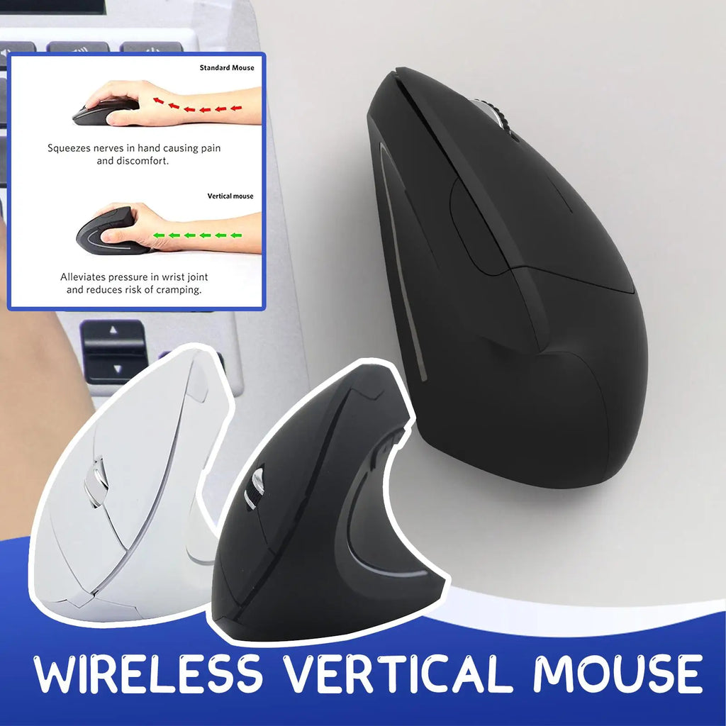2.4G Wireless Mouse Vertical Game Mouse