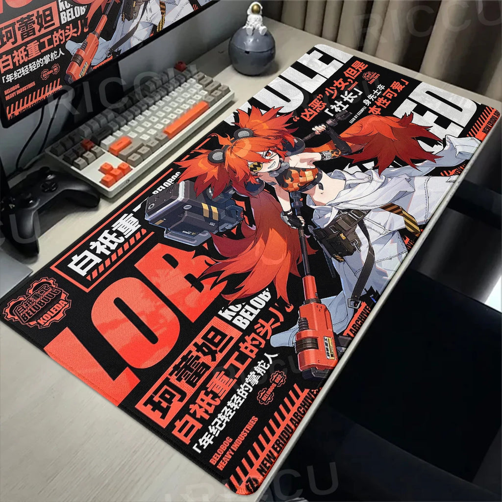 Zenless Zone Zero XXL Gaming Desk Mat – Anime Character Extended Mouse Pad (ZZZ Series)