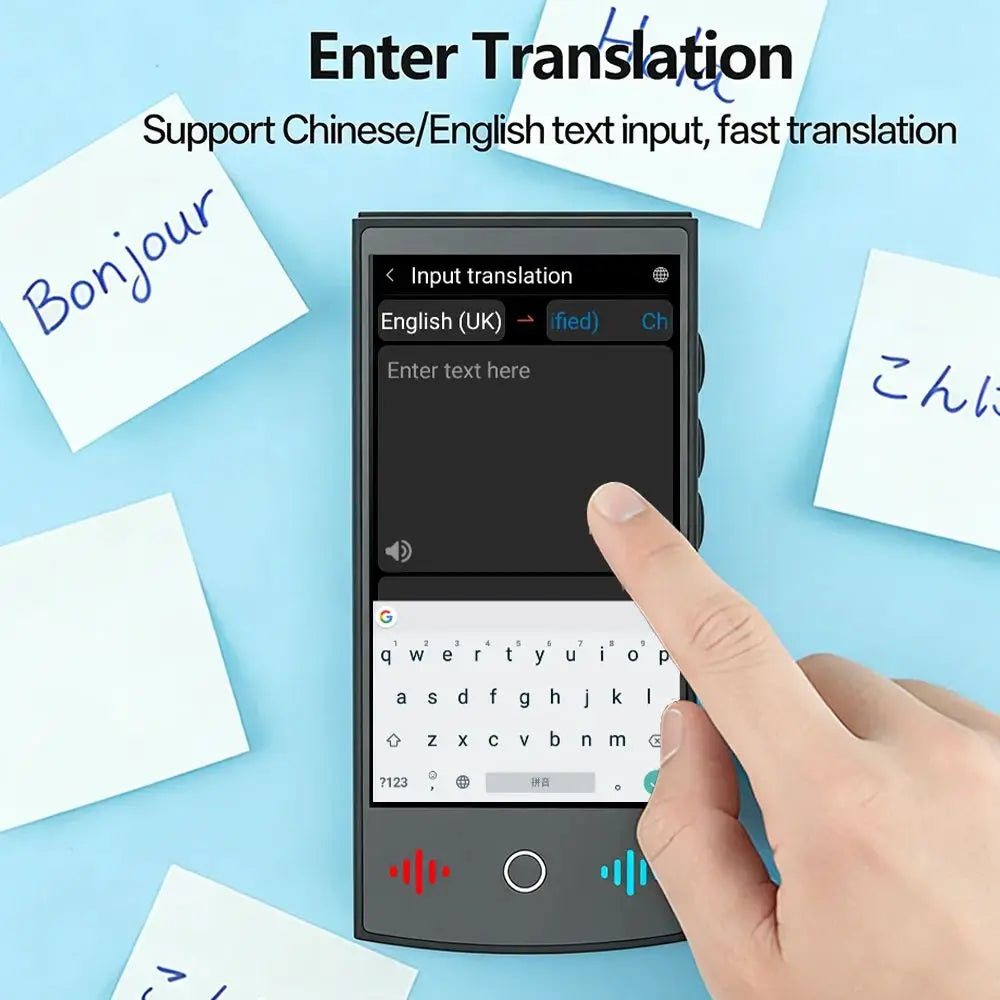 TravelTalk T26 AI Translator – 160 Languages, ChatGPT, Real-Time Business Translation