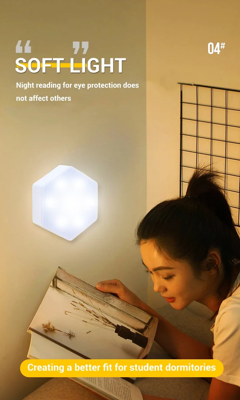 BeatSync RGB Sound Reactive LED Light – Voice Controlled Music Rhythm Lamp for Gaming, Desk & Home