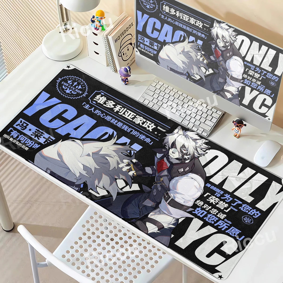 Zenless Zone Zero XXL Gaming Desk Mat – Anime Character Extended Mouse Pad (ZZZ Series)