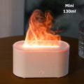 FlameGlow Mini Aroma Diffuser – Colourful Flame Effect Humidifier & Essential Oil Diffuser