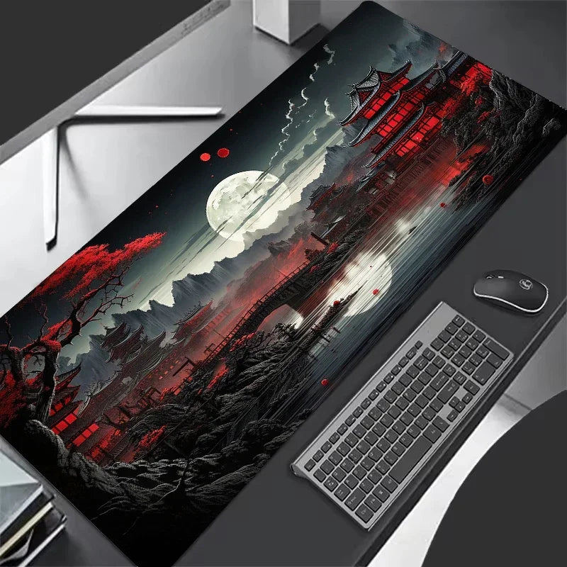 Lunar Galaxy XL Desk Mat – Starry Sky Gaming Mouse Pad (XXL Anti-Slip)