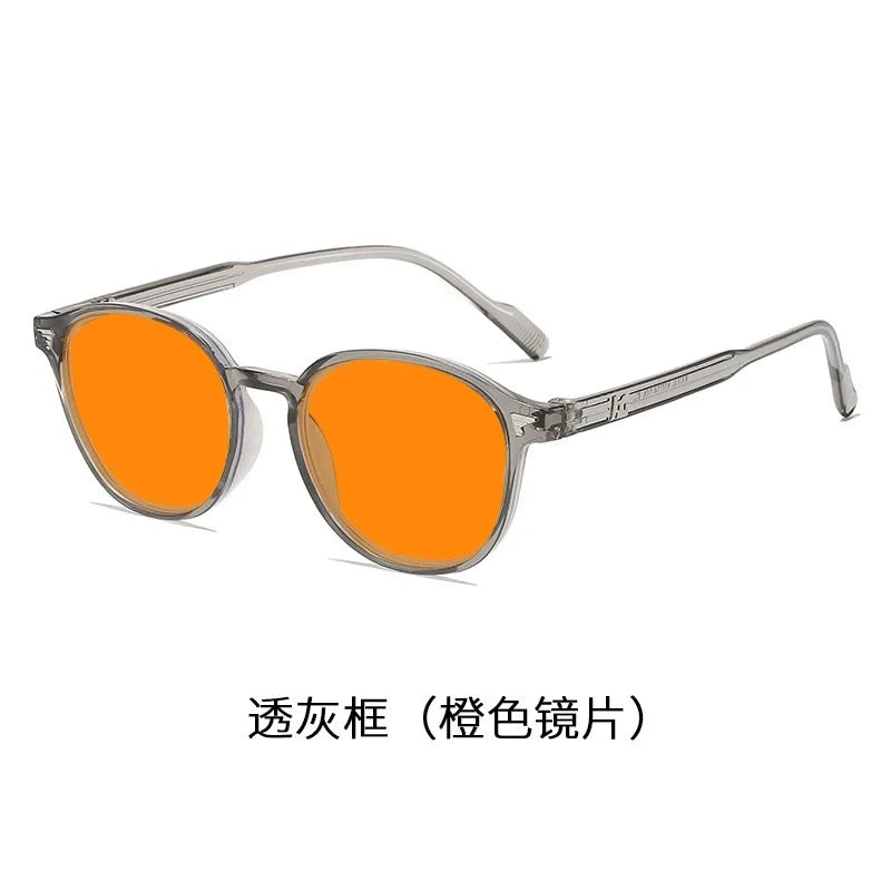 Yellow Blue Light Gaming Glasses – Night Vision Anti-Glare Computer Eyewear for Eye Strain Relief