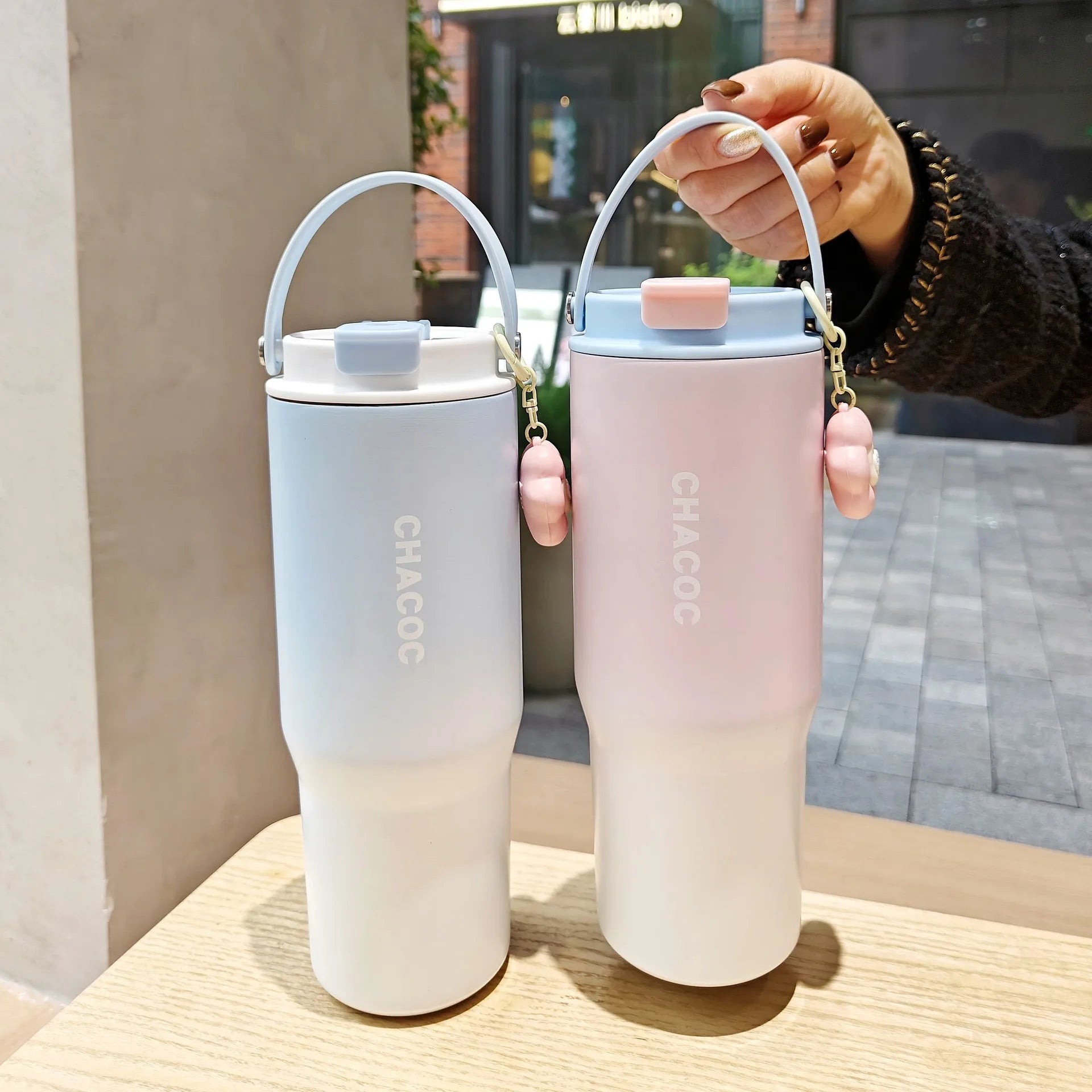 AdventureSip Stainless Steel Tumbler with Straw – 20oz / 30oz, Sport & Travel