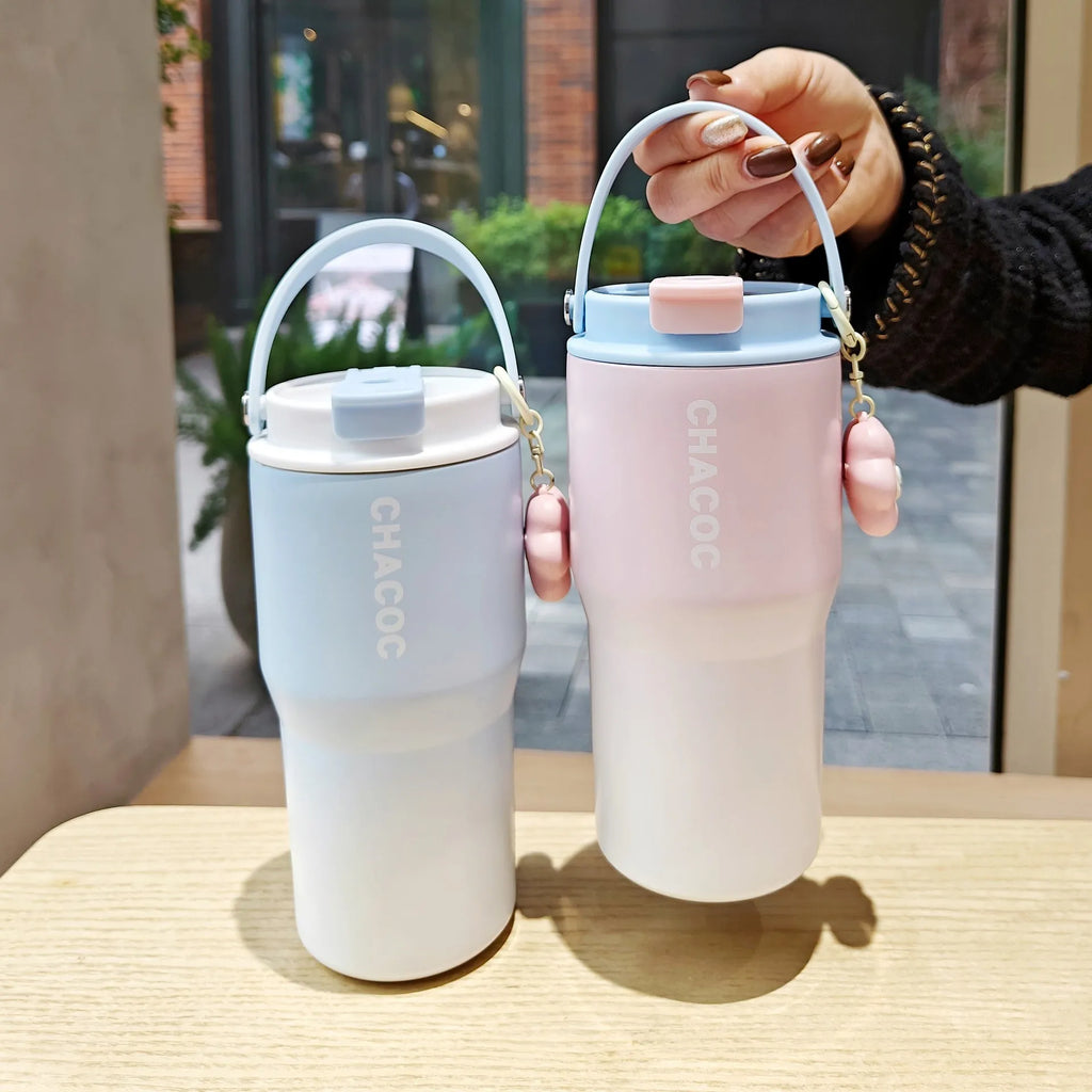 AdventureSip Stainless Steel Tumbler with Straw – 20oz / 30oz, Sport & Travel