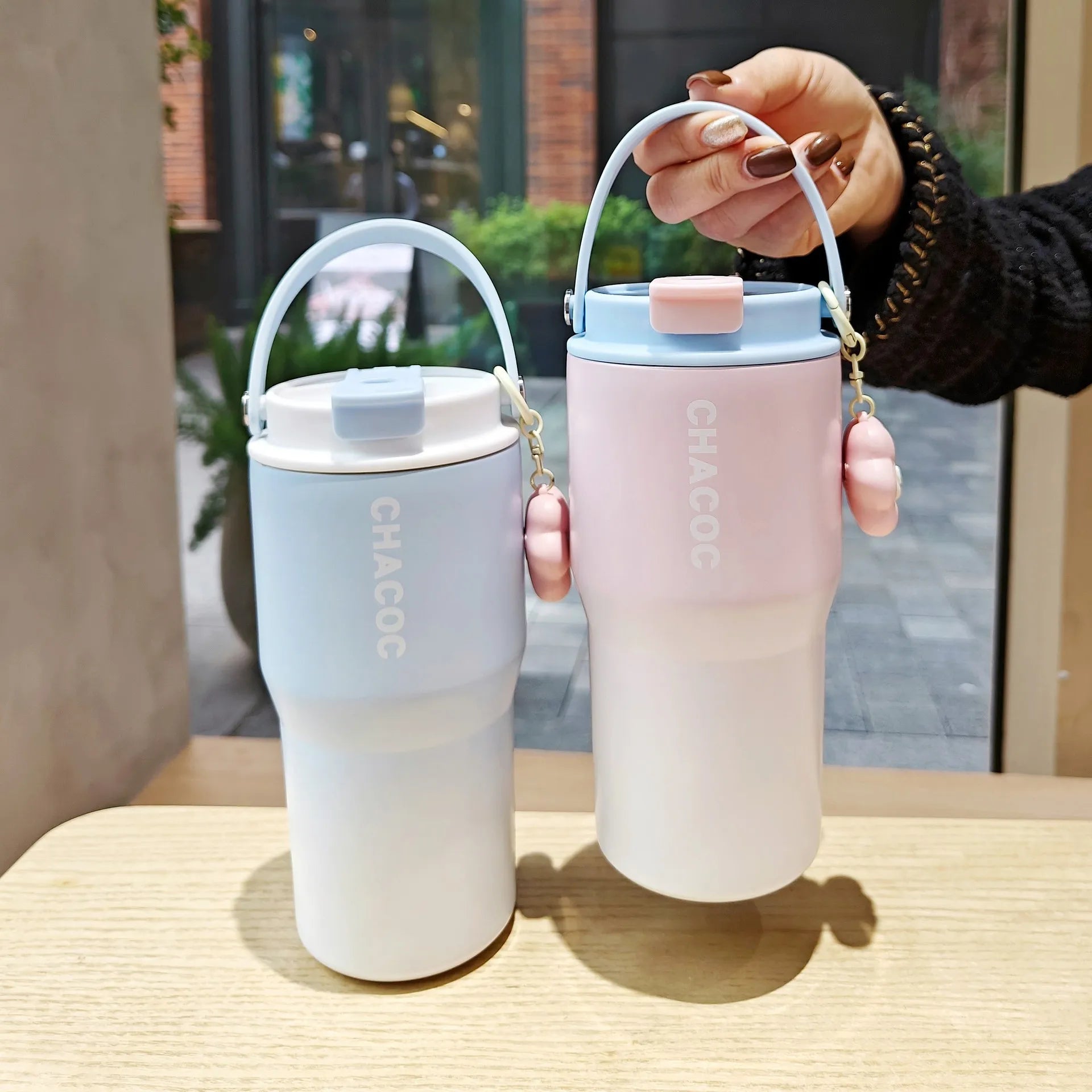AdventureSip Stainless Steel Tumbler with Straw – 20oz / 30oz, Sport & Travel