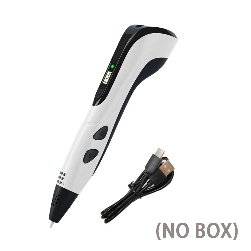 DoodlePen 3D Pen Set – LCD Display, PLA Filament, Kids Birthday & Christmas Gift