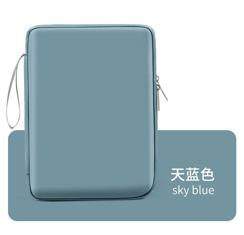 Tablet Bag Sleeve – Universal Shockproof Pouch with Multi Pockets (7.9"–12.9")