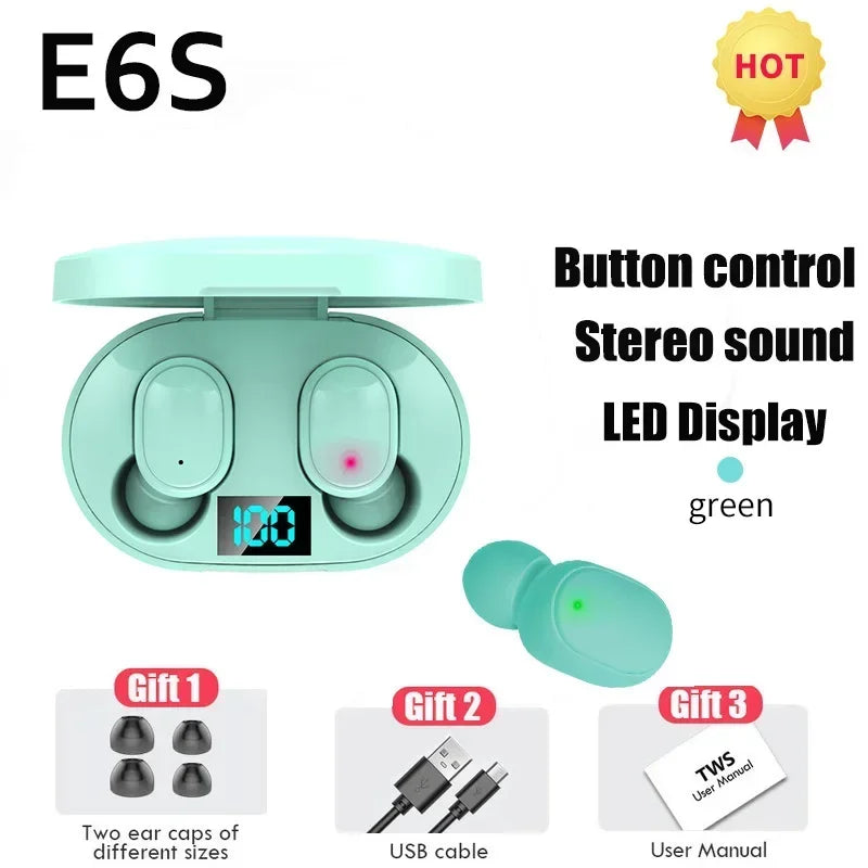 E6S Bluetooth wireless ear buds