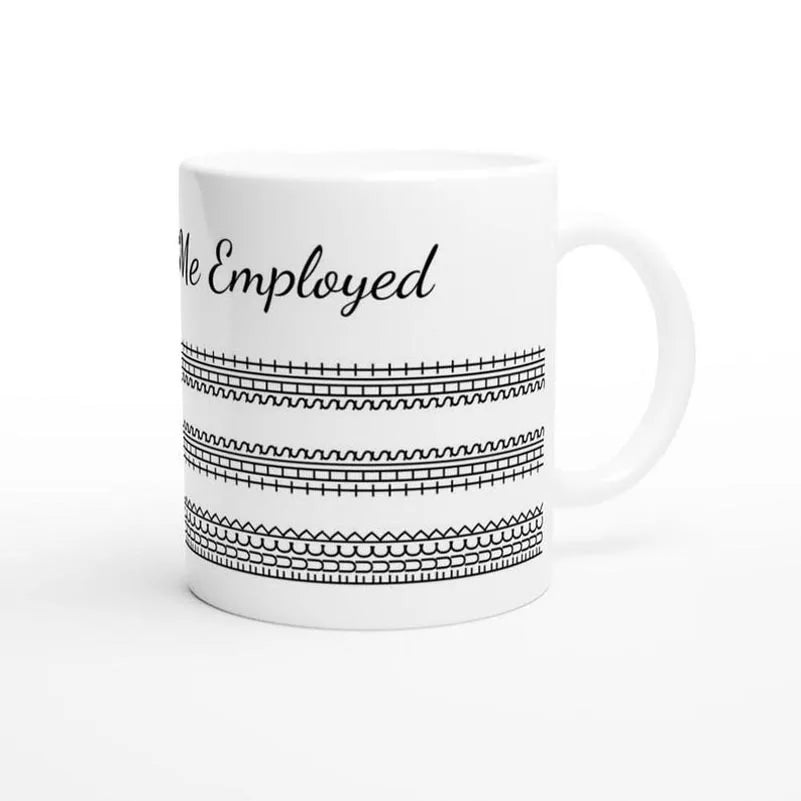 Hidden Message Coffee Mug – Funny Passive Aggressive Office Cup with Secret Swear Word Reveal
