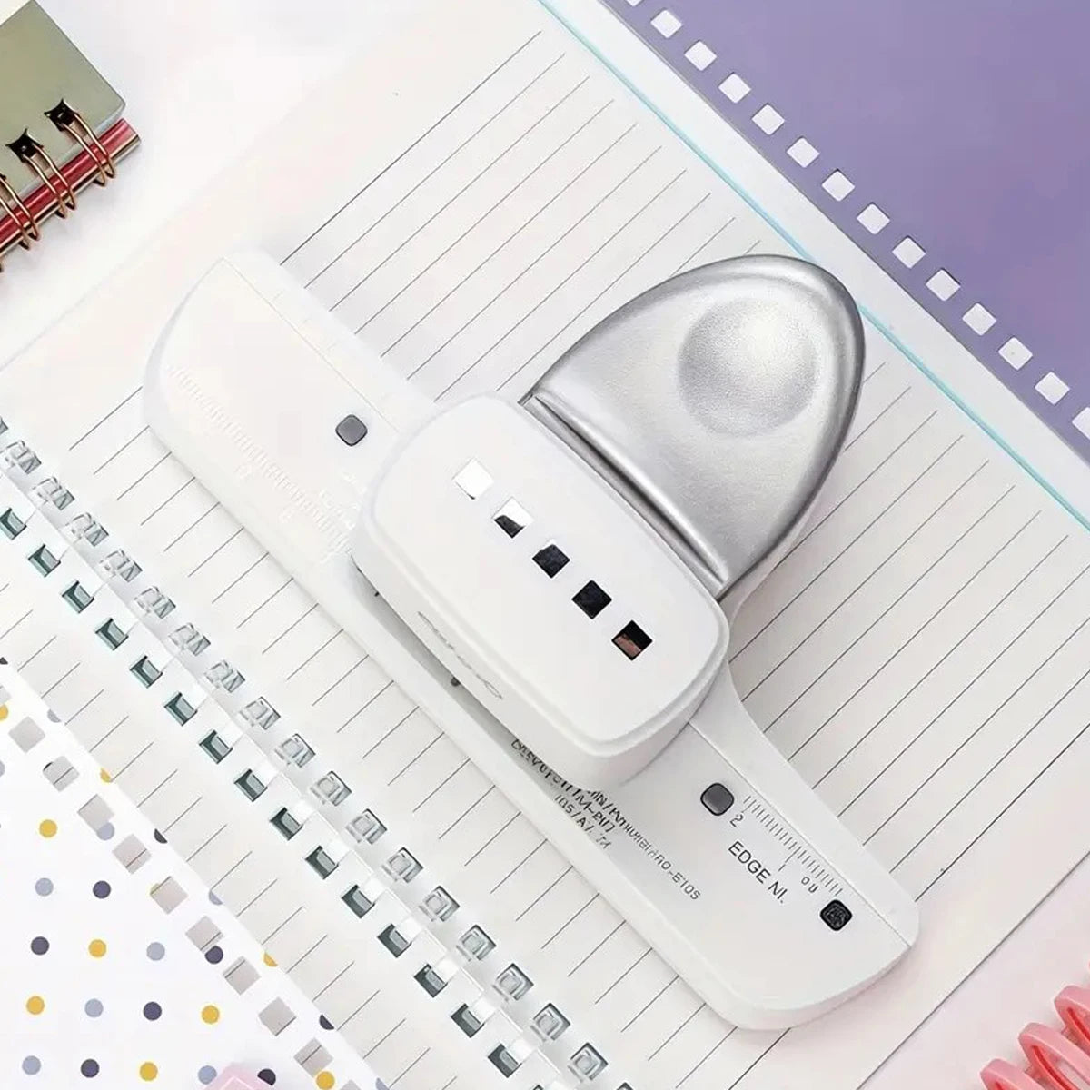 SquarePunch Portable Square Hole Puncher – For A4, A5 & B5 Notebooks