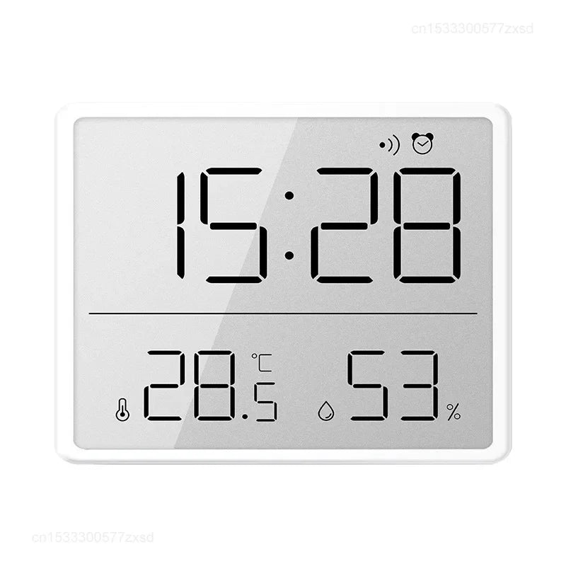 MIJIA 3.7 Inch Large LCD Digital Wall Clock Humidity Thermometer Calendars Display Magnetic Mounted Alarm Clock Household Tool