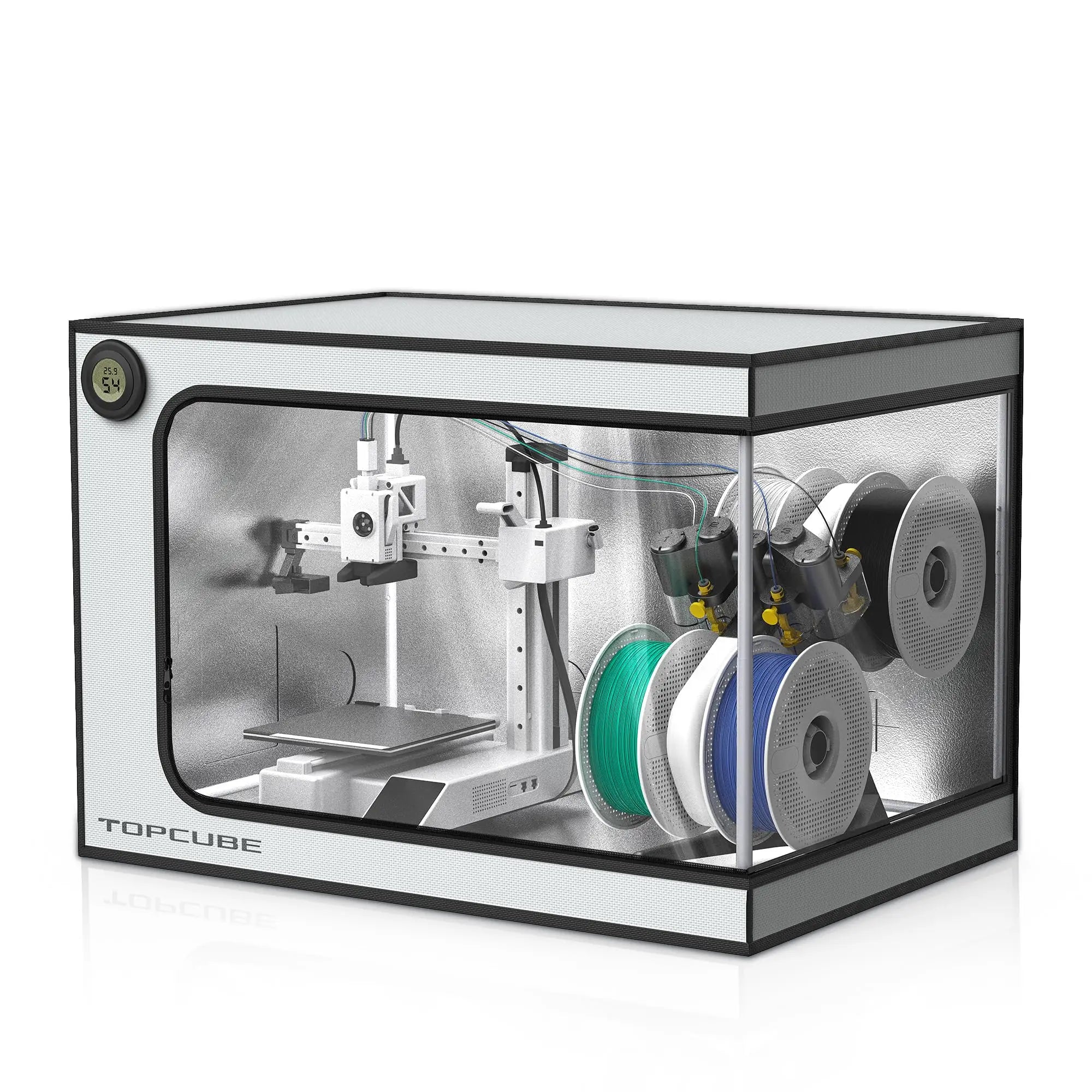 YOOPAI 3D Printer Enclosure for Bambu Lab A1 / A1 Mini – LED, Constant Temp & Fireproof