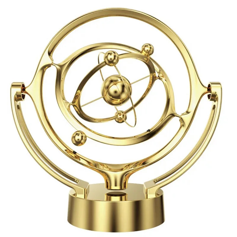 Colorful Galaxy Universe Celestial Swinger Magnetic Rotating Earth Perpetual Motion Device Electric Chaos Pendulum Science Decor