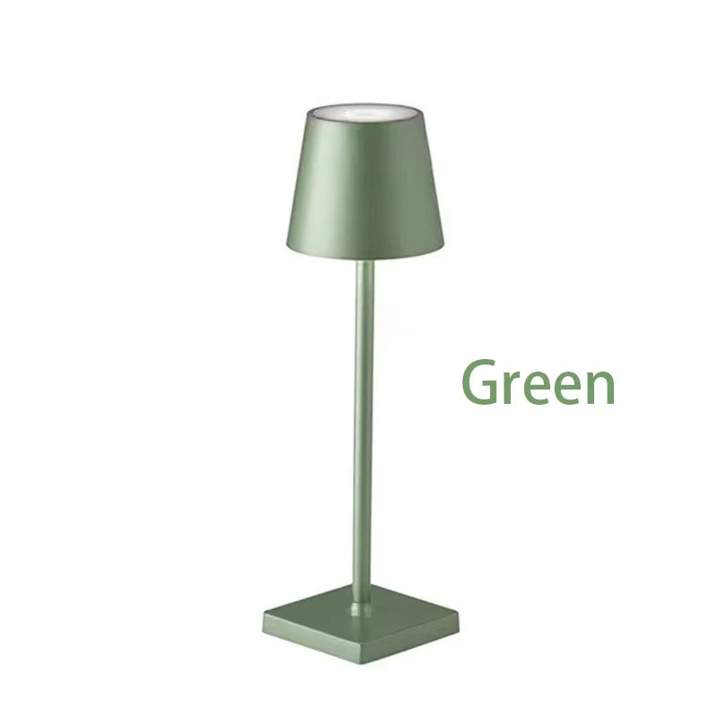 TouchGlow LED Desk Lamp – 3-Level Dimmable, Wireless USB Rechargeable Night Light for Study & Office