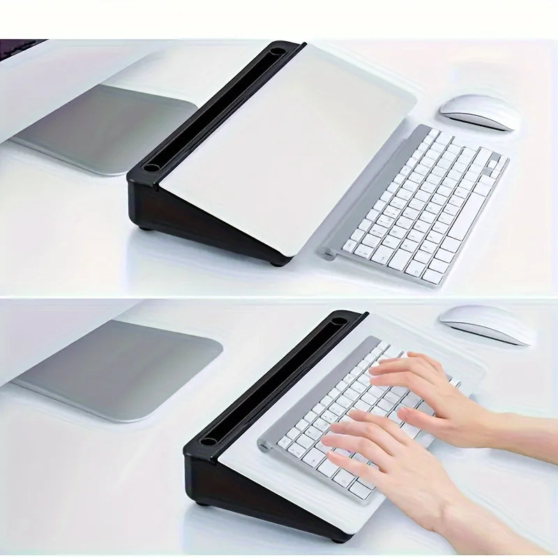 ClearDesk Glass Whiteboard Organizer