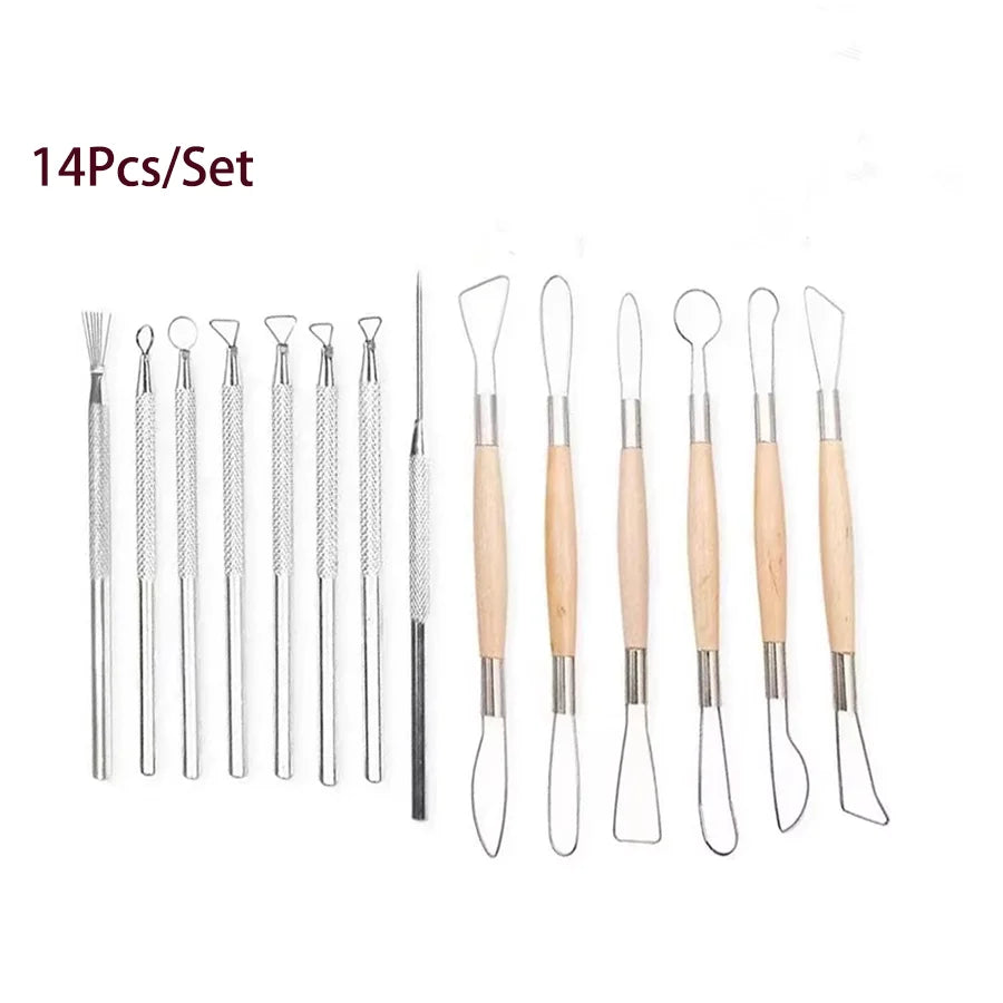 ClayKit Pottery & Clay Sculpting Tools Set – 5 to 61 Pieces with Carry Case