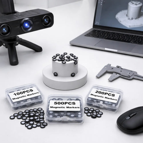 3D Magnetic Tracking Dots – Scanner Reference Point Markers 6mm / 10mm (100/200/500pcs)