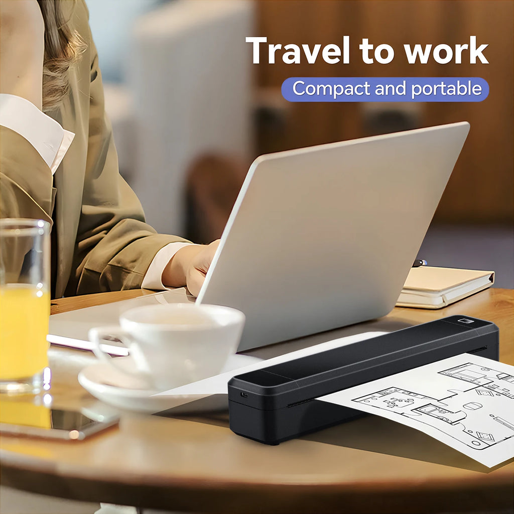 Marklife X8 Mini A4 Bluetooth Thermal Printer – Inkless Photo, PDF & Document Printing